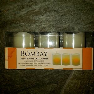 Bombay LED Candles